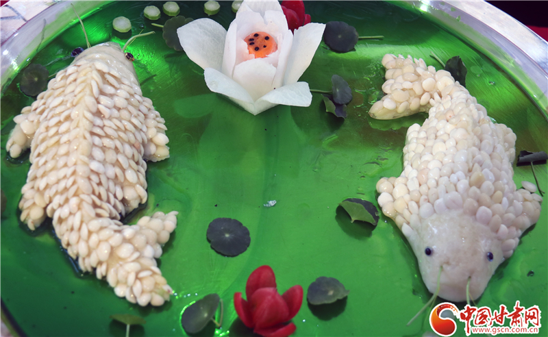 秀色可餐！隴上美食博覽會廚藝大師打動您的味蕾（組圖）