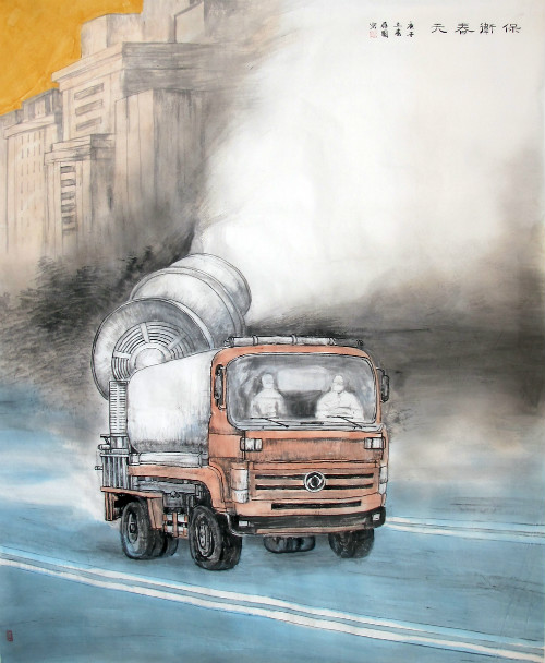 【甘肅全民戰(zhàn)“疫”】保衛(wèi)春天！蘭州榆中縣文藝界致敬“逆行者”