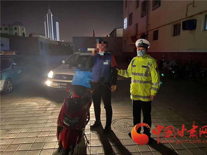 【甘肅全民戰(zhàn)“疫”】玉門公安交警：嚴查酒駕醉駕不松懈  守護復工復產(chǎn)安全路