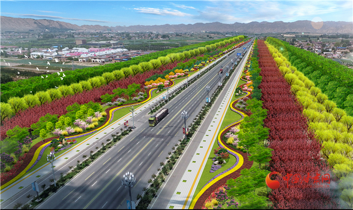 搶先看?。?！蘭州榆中生態(tài)創(chuàng)新城未來綠化有多美 