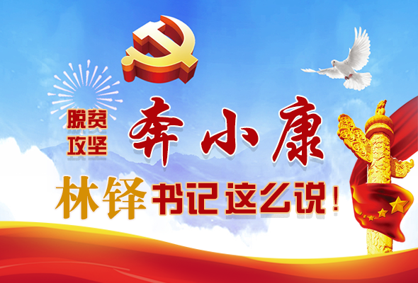 長(zhǎng)圖|脫貧奔小康，林鐸書記這么說！