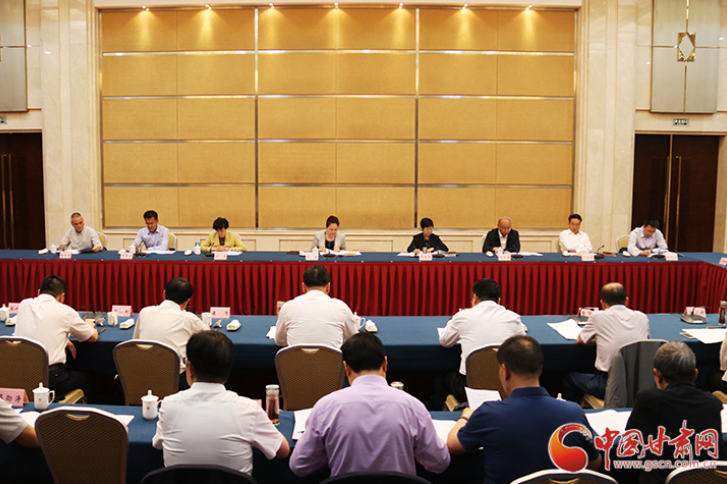 2020年公祭伏羲大典活動(dòng)領(lǐng)導(dǎo)小組會(huì)議在蘭召開(kāi) 陳青主持并講話(huà)（圖）