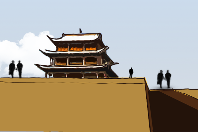 【直擊嘉峪關變遷】手繪長圖丨嘉峪關城648歲了！帶你漫游關城保護記