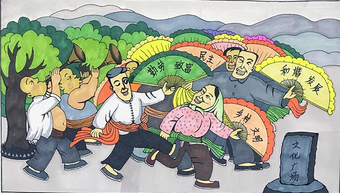 蘭州市第三屆青少年社會(huì)主義核心價(jià)值觀主題動(dòng)漫設(shè)計(jì)作品征集評(píng)選展示（漫畫插畫 十四）