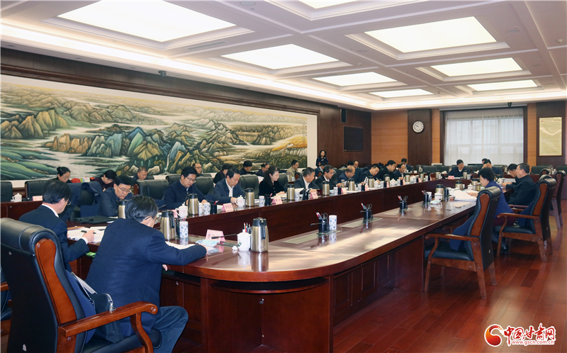 甘肅省文化體制改革專(zhuān)項(xiàng)小組專(zhuān)題會(huì)在蘭召開(kāi) 王嘉毅主持并講話