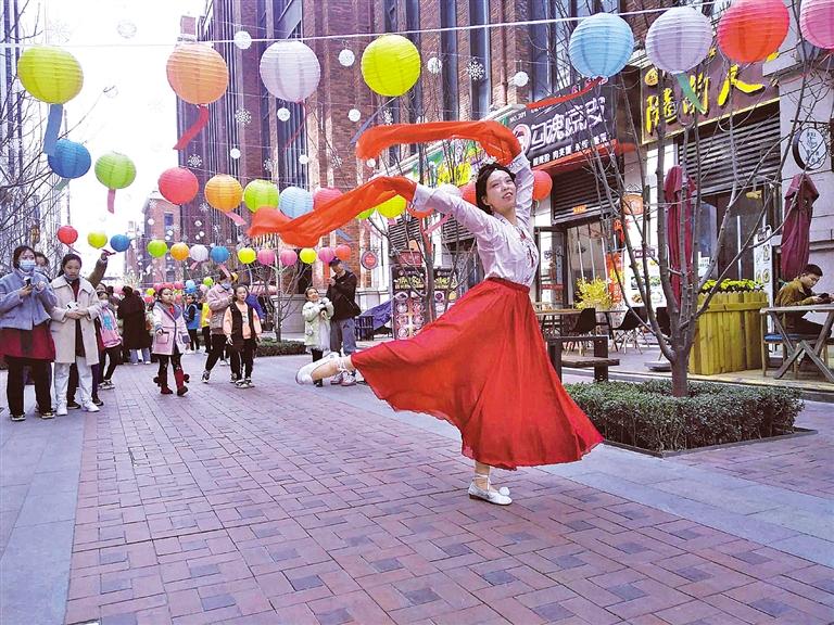 柳家營社區(qū)猜燈謎