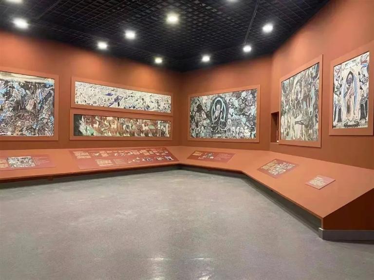 “覺(jué)色敦煌 莫高精神”敦煌石窟藝術(shù)展開幕
