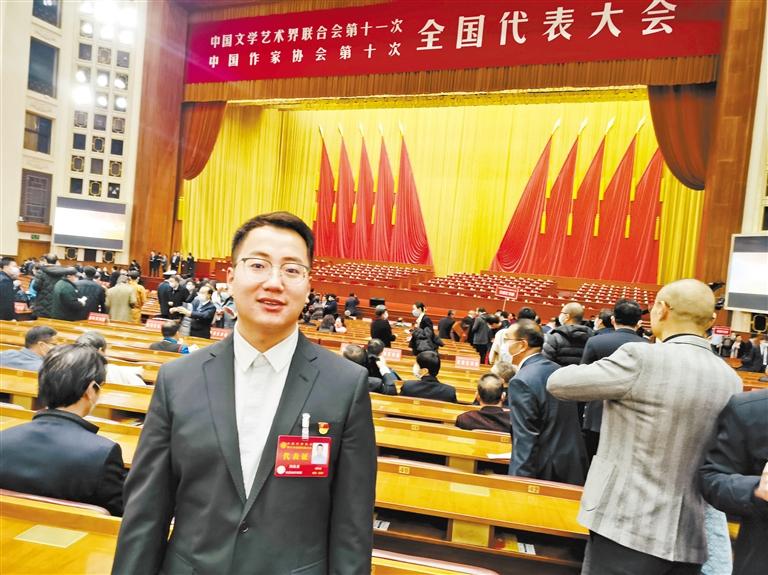 【聚焦2022甘肅兩會】網(wǎng)絡(luò)文學(xué)作家胡說：不負(fù)初心，寫有意義的文字