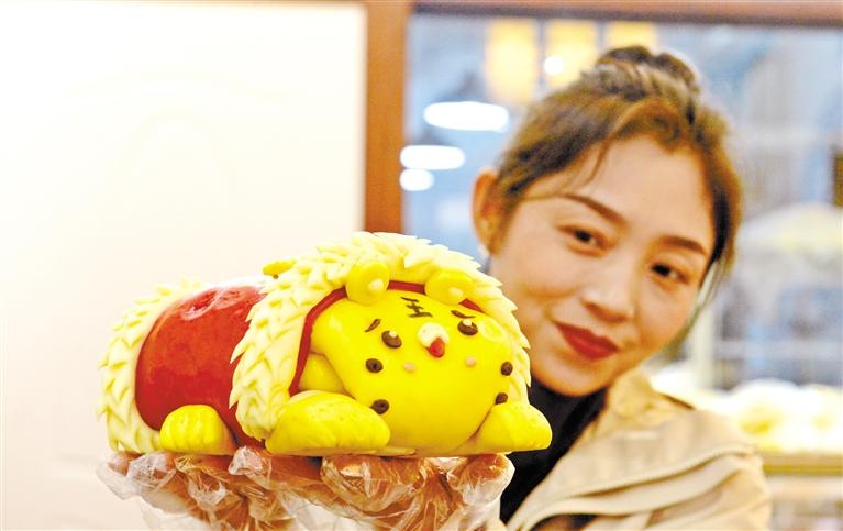 小老虎花餑餑，你舍得吃嗎？