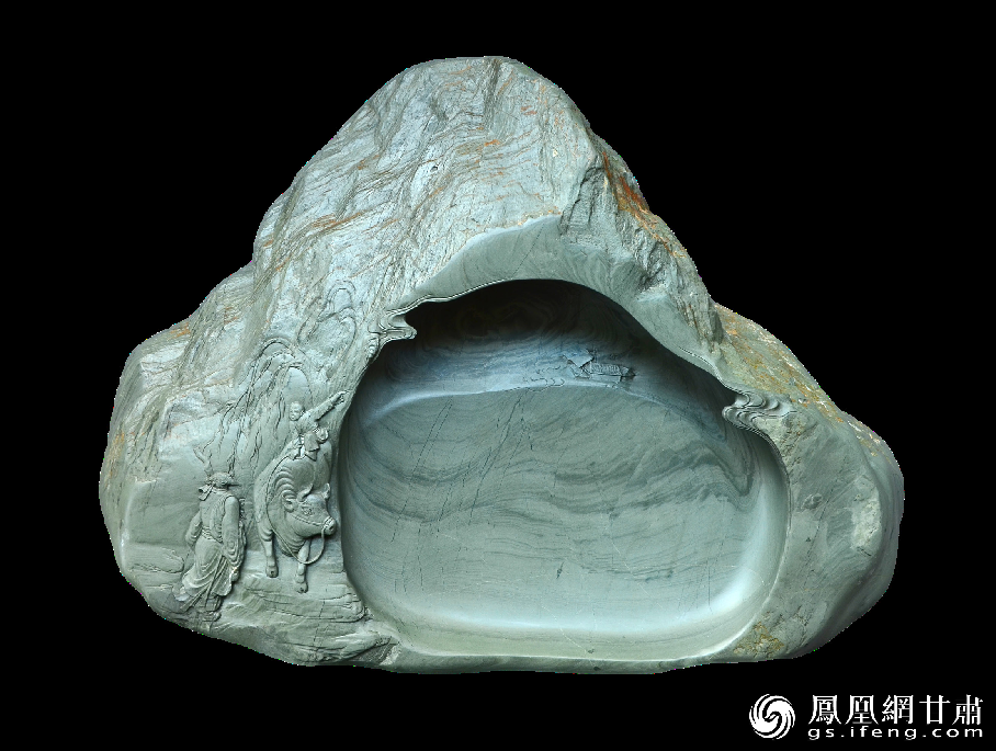 洮硯石質(zhì)細(xì)潤(rùn)堅(jiān)實(shí)，潑墨如油不損毫，書寫流利生輝。資料圖