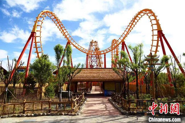 圖為嘉峪關(guān)方特歡樂世界。(資料圖) 趙海宏 攝