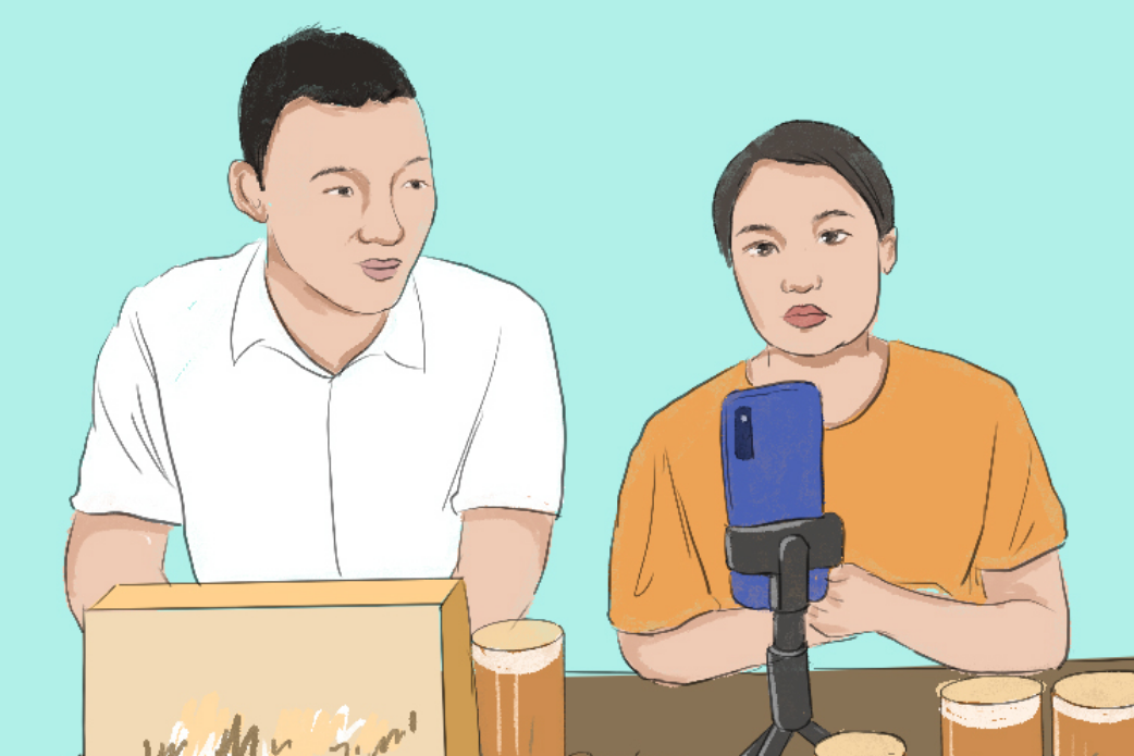 手繪|攢勁！閃閃發(fā)光的up青年