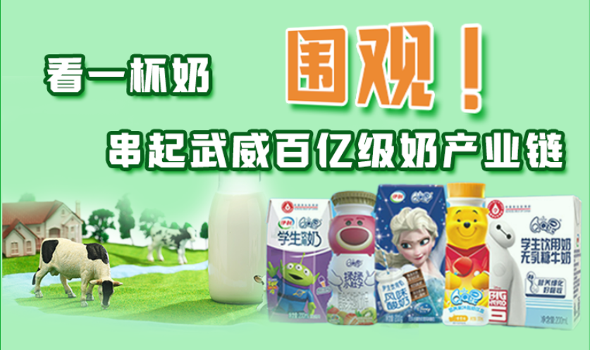 圖解|圍觀！看一杯奶串起武威百億級(jí)奶產(chǎn)業(yè)鏈