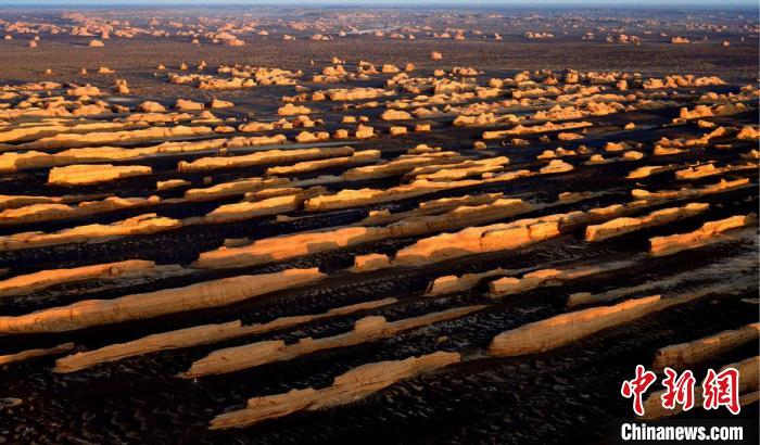 敦煌雅丹世界地質(zhì)公園。(資料圖) 敦煌市委宣傳部供圖
