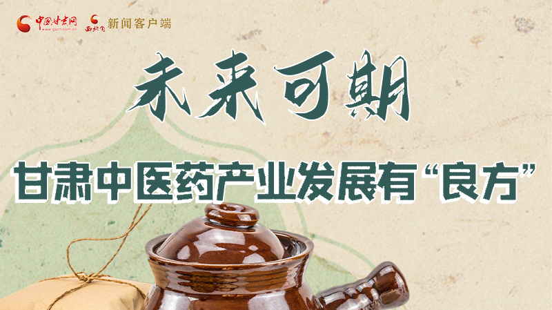圖解|未來可期！甘肅中醫(yī)藥產(chǎn)業(yè)發(fā)展有“良方”