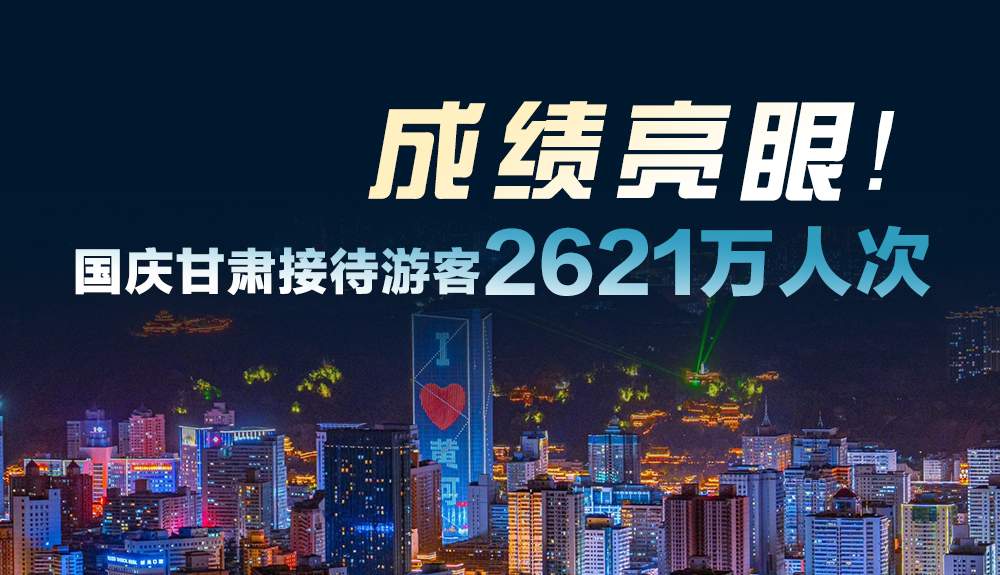 成績(jī)亮眼！國(guó)慶甘肅接待游客2621萬(wàn)人次