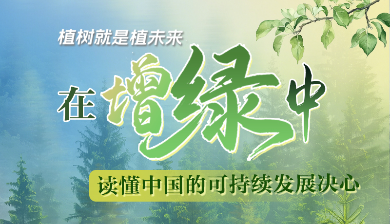 【理響中國 話隴點睛】植樹就是植未來，在增綠中讀懂中國的可持續(xù)發(fā)展決心